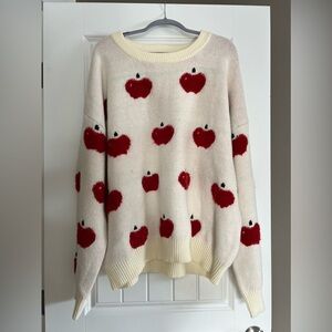 Cider apple sweater